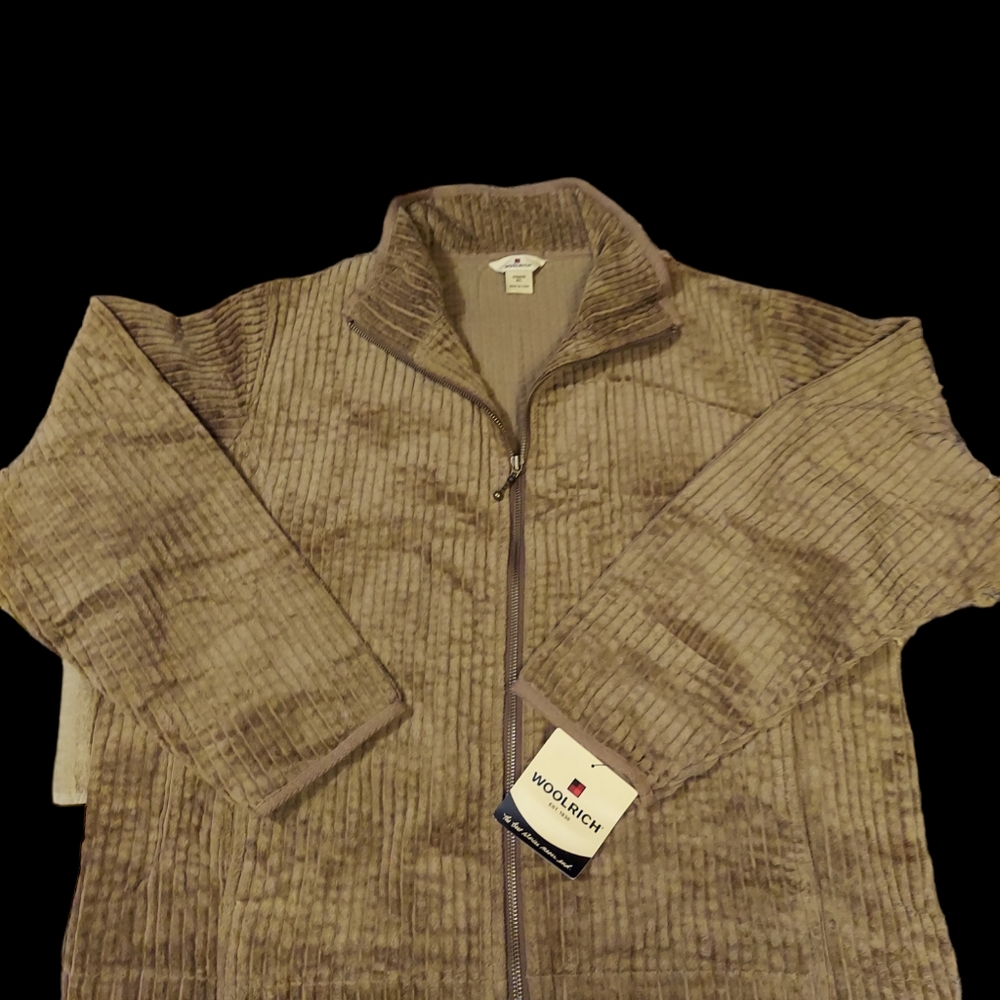 Woolrich Kineta Womens Jacket 100% Cotton NWT Brown Size XXL